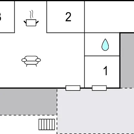 Three-bedroom In Ferienhaus *