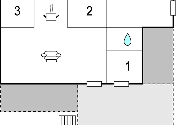 Three-bedroom In Dom wakacyjny *